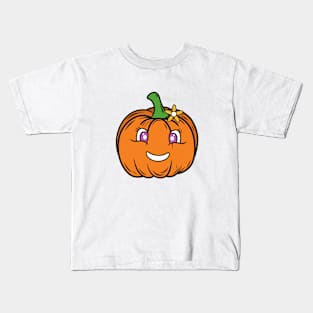 Lady pumpkin Kids T-Shirt